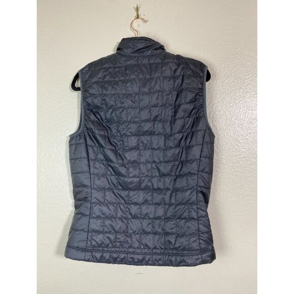 Patagonia Nano Puff vest Gray Men's Size Small Quilted Insulated Embroidered - Picture 2 of 16